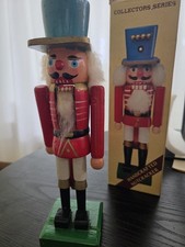 Rare vintage Bronson handmade wood nutcracker French General  picture