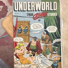 Underworld True Crime Stories #2 Single Issue Crime 1948 Mother Knows Best picture