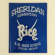 Sheridan Texas Elementary & Junior High 2004-2005 Rice Raiders Yearbook Annual picture