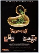 Magic The Gathering MTG TCG - Onslaught - Vintage Original Ad - Promo Art 2002 picture