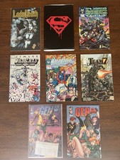 Vintage Comic Book Lot - Superman, Lady Death, Gen13, Wildcats, Team7, CyberForc picture