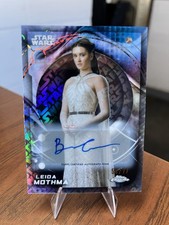 2026 Topps Chrome Star Wars Leida Mothma /77 Logofractor #114 picture