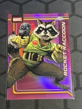 2026 Topps Chrome Marvel Pink Refractor /250 Rocket Raccoon #98 picture