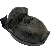Cigar Ashtray, Cast Iron Monkey Ashtray, Creative Orangutan Ashtray with Lid,... picture
