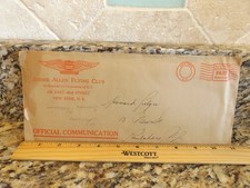 1930's JIMMIE ALLEN FLYING CLUB RICHFIELD GASOLINE AIRPLANE FLIGHT CHART +++ picture