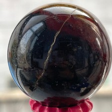 Natural Marine Jasper Agate Stone Ball Crystal Gift Crystal Ball   C50 picture