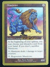 Masticore Gold Border - UDS - Mtg Card #23W picture