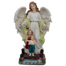 Guardian Angel Watching Over the Children Crossing the Bridge 10