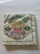 Vintage NOS Cabbage Patch Kids Napkin Set 1983 Birthday party 16 Count picture