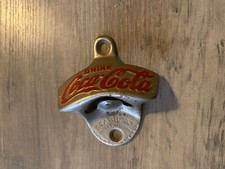 Original Starr X Coca Cola Wall Mount Bottle Opener Made in USA picture