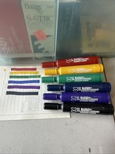 Vintage 1989 Paper Mate El Marko Permanent Markers Lot of 6 New Open Box picture