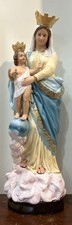 Catholic Church Our Lady Of Victory Statue 25.25” NEW GLASS EYES picture