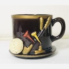 Vintage E.O. Brody Sports Golf Clubs Tees & Ball Ceramic Mug A-543 picture