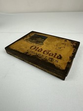 Vintage Old Gold Cigarettes, The Treasure Of Them All, Empty Flat Tin picture