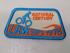 Wheelmen Antique Bicycle Club Patch  National Century L.A.W. Sept 1978 picture