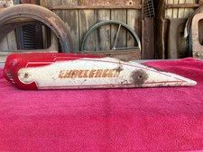 1946 INTO THE 1950S SCHWINN STRAIGHT BAR TANK SIDE IN ORIGINAL PAINT picture