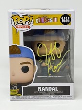 Jeff Anderson Clerks III Randal #1484 Signed Funko Pop JSA Certified Autograph picture