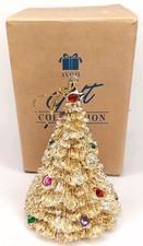 Vintage 1996 Avon Holiday Sparkle Tree Christmas Ornament With Original Box picture