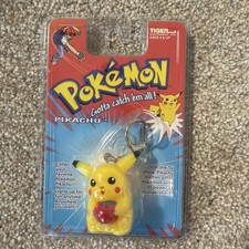 Pokemon Pikachu Tiger Electronics Keychain 1999 picture