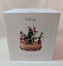 DISNEY 2024 HALLMARK Tabletop Figurine Music Light Motion Mickey Christmas NEW picture