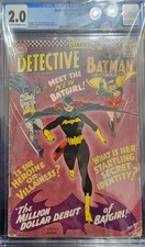 DETECTIVE COMICS 359 - CGC 2.0 - Key Issue - 1st Batgirl - Displays Well picture