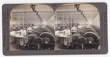 Silk Industry Stereoview Keystone View Co. 1908 South Manchester Conn. picture