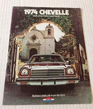 1974 Chevrolet Chevelle Malibu Classic, Laguna S-3 Dealer Sales Brochure Catalog picture