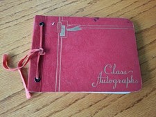 WWII Vintage Class Autograph Book 1942  Carter County High School  picture