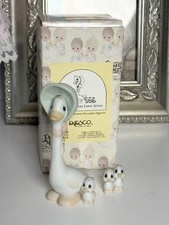 Precious Moments Porcelain Figurine Honk If You Love Jesus Goose Duck picture