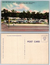 Hot Springs National Park Arkansas Jack Tar Court Hotel Postcard PB113-L-080826 picture