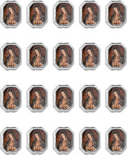 20Pcs Our Lady of Guadalupe Saint Jude Spacer Beads for DIY Rosary Necklace Brac picture