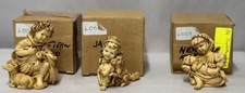 3 CHILDREN OF ARCADIA FIGURINES Pre-Production # 3/12 - RARE BY DAVID LAWRENCE picture