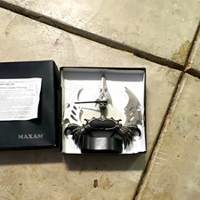 Maxam Stainless Steel Spear Point Dagger, Full Tang w/ Display Stand, Boxed picture