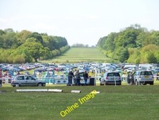 Photo 6x4 The parked cars of those attending the show jumping at Houghton c2013 picture
