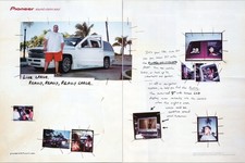 Pioneer 2002 2 Pg Print Ad AUX-P7300 DVD Player Car Audio Video picture