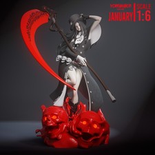 1:8 Testament Guilty Gear Fan Art UNPAINTED High Quality Garage Kit picture