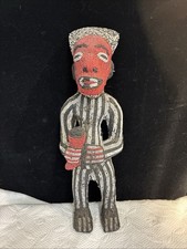 Vintage African Beaded Bamileke 19.5” Figurine picture