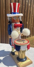 Steinbach America The Beautiful Uncle Sam Musical Nutcracker 18” Germany LE picture