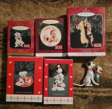 Hallmark & Enesco 101 Dalmatians Ornament Lot picture