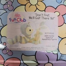 Precious Moments Don't Fret We'll Get There Yet Caterpillar Figurine 95777 F0102 picture