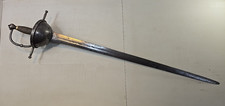 17th to 18th Century Spanish Officers Rapier War Sword - Cup Hilt picture