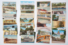 Vintage POSTCARDS Lot 50 Unused Standard Size USA Old Post Cards Views Unposted picture
