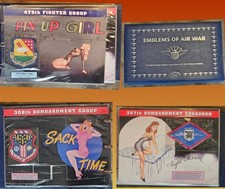 Emblems Of Air War With Patches In Album (#424) picture