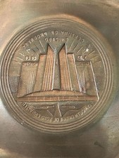 1933 Chicago World’s Fair Century of Progress Ashtray Chrysler Dodge Plymouth picture