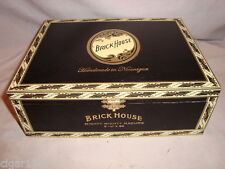 BRICKHOUSE MIGHTY MIGHTY MADURO BLACK EMPTY WOOD CIGAR BOX picture
