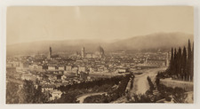 Firenze, panorama, Florence albumen print 20.4x39.3 Circa 1890 Ti picture