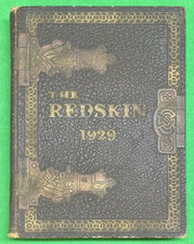 VERY GOOD 1929 Oklahoma A&M College Redskin Yearbook Oklahoma State University#B picture