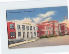 Postcard Windham High School, Willimantic, Connecticut picture