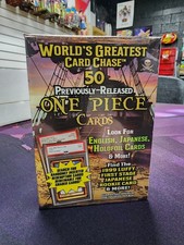 ONE PIECE World's Greatest Card Chase OP Trading Card Blaster Box Factory Sealed picture