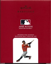 JOSE ALTUVE HOUSTON ASTROS 2020 HALLMARK MLB KEEPSAKE ORNAMENT NEW picture